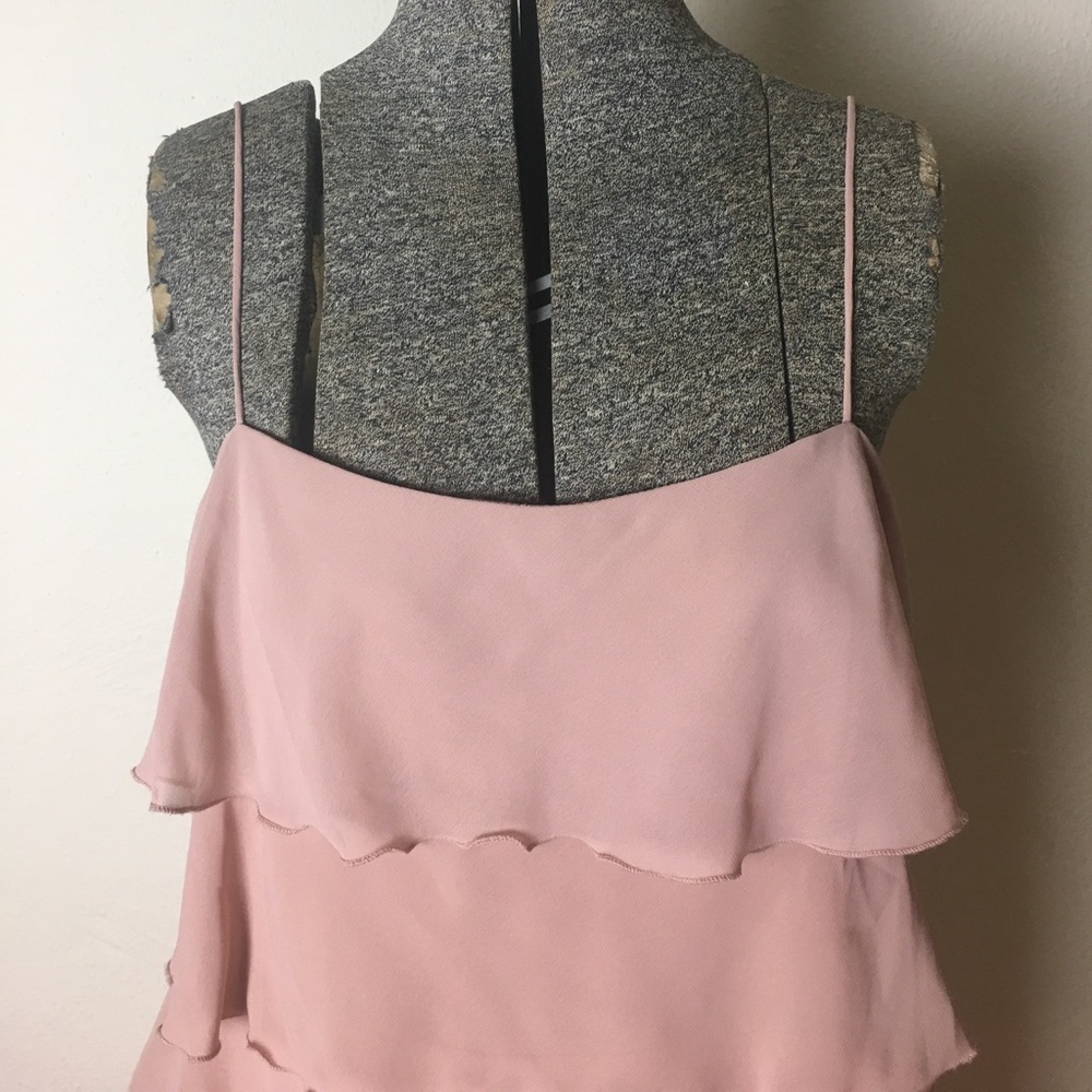 Mauve Flapper Style Spaghetti String Mini - image 2